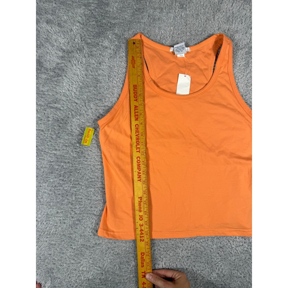 Old Navy Tank Top Women XL y2k NEW Built-in Shelf Bra Racerback Stretch Basic - Picture 7 of 9